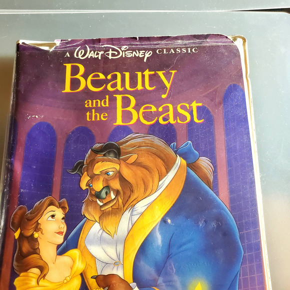 Beauty and the Beast Rare Disney's Black Diamond VHS - Picture 2 of 5